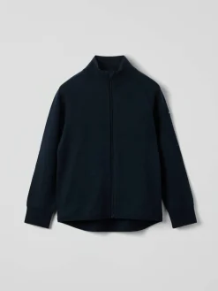 Jakke ullfrotté i merino