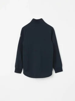 Jakke ullfrotté i merino