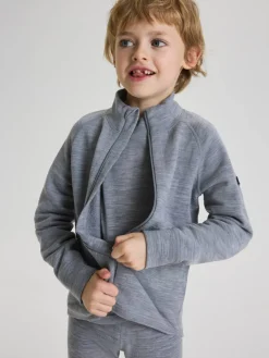 Jakke ullfrotté merino