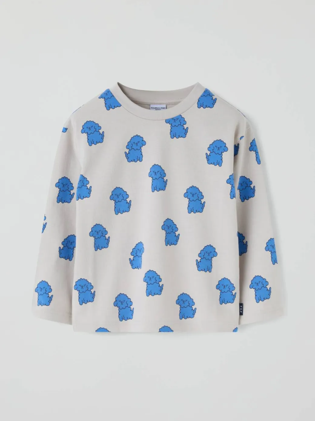 Langermet T-shirt hunder