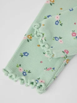 Leggings baby blomstrete