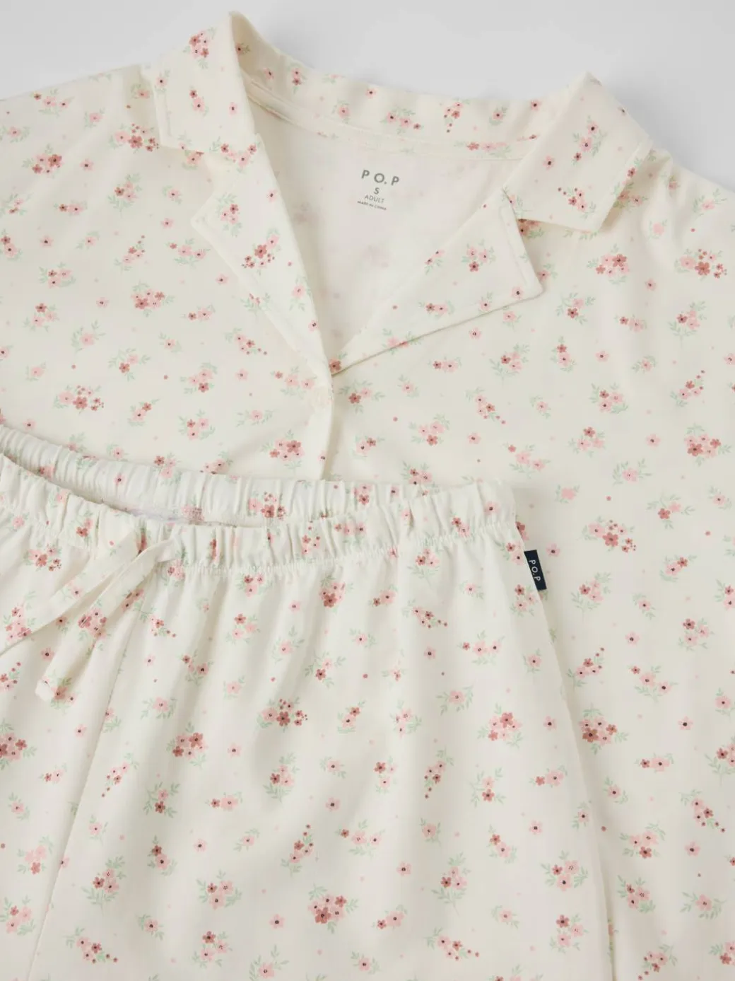 Pyjamas blomster voksen