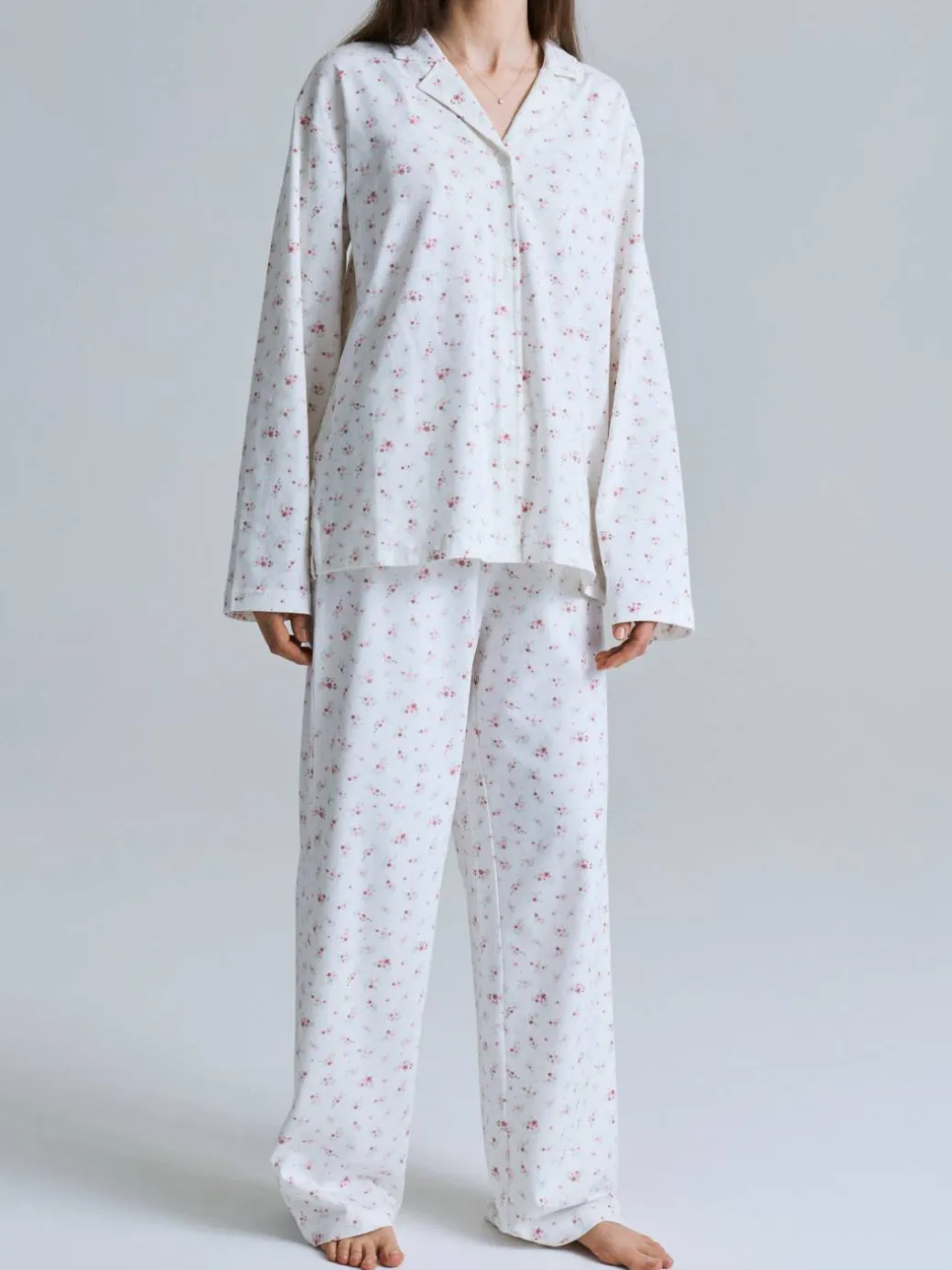 Pyjamas blomster voksen