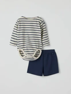 Sett med body og shorts