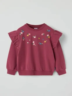 Sweatshirt broderi